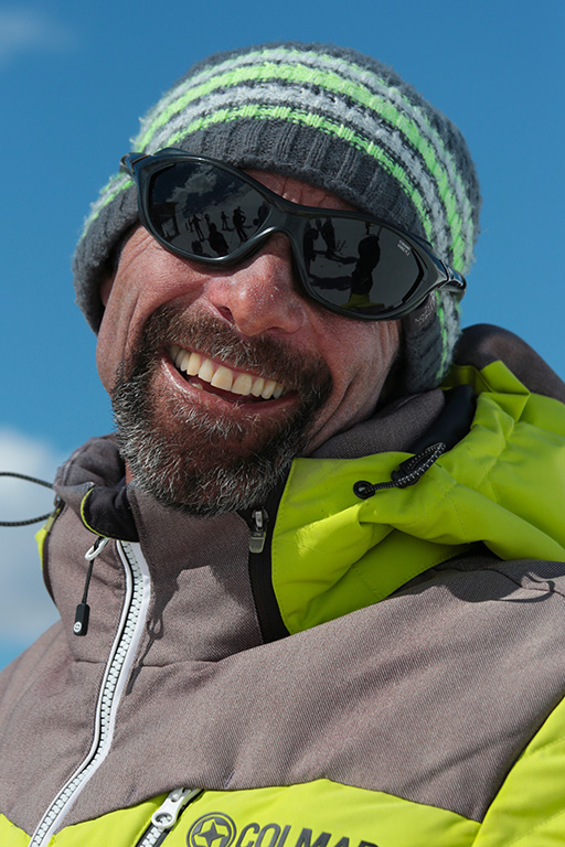 Moniteur de ski Val Thorens Alain Poux