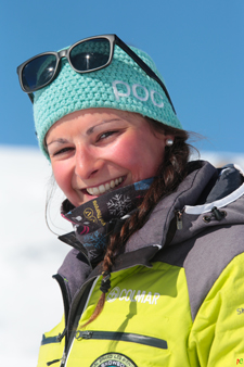 Monitrice de ski Val Thorens Clara Brimmer