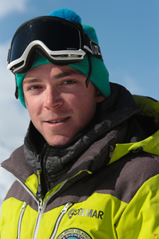 moniteur de ski Val Thorens Samuel Jones