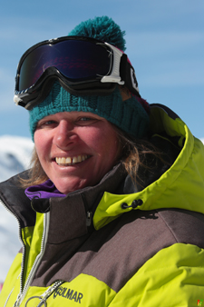 Moniteur de ski Val Thorens Tatiana Robert