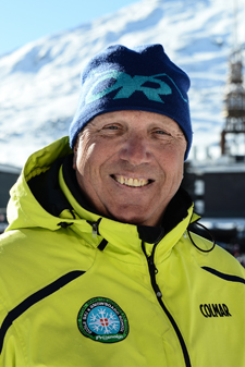 Moniteur de ski les Menuires Andrea Conti