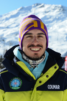 Moniteur de ski Les Menuires Federico Calligaris