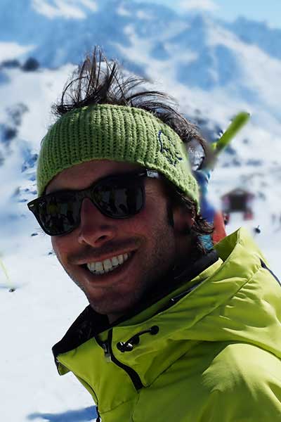 Moniteur de ski Méribel Alessandro Medici