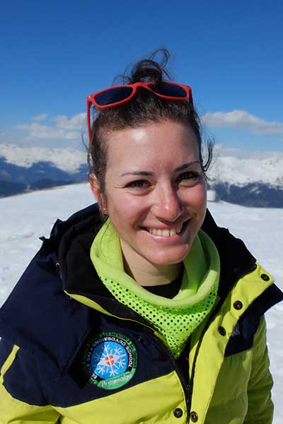 Monitrice de ski Méribel Ludovica Viarengo