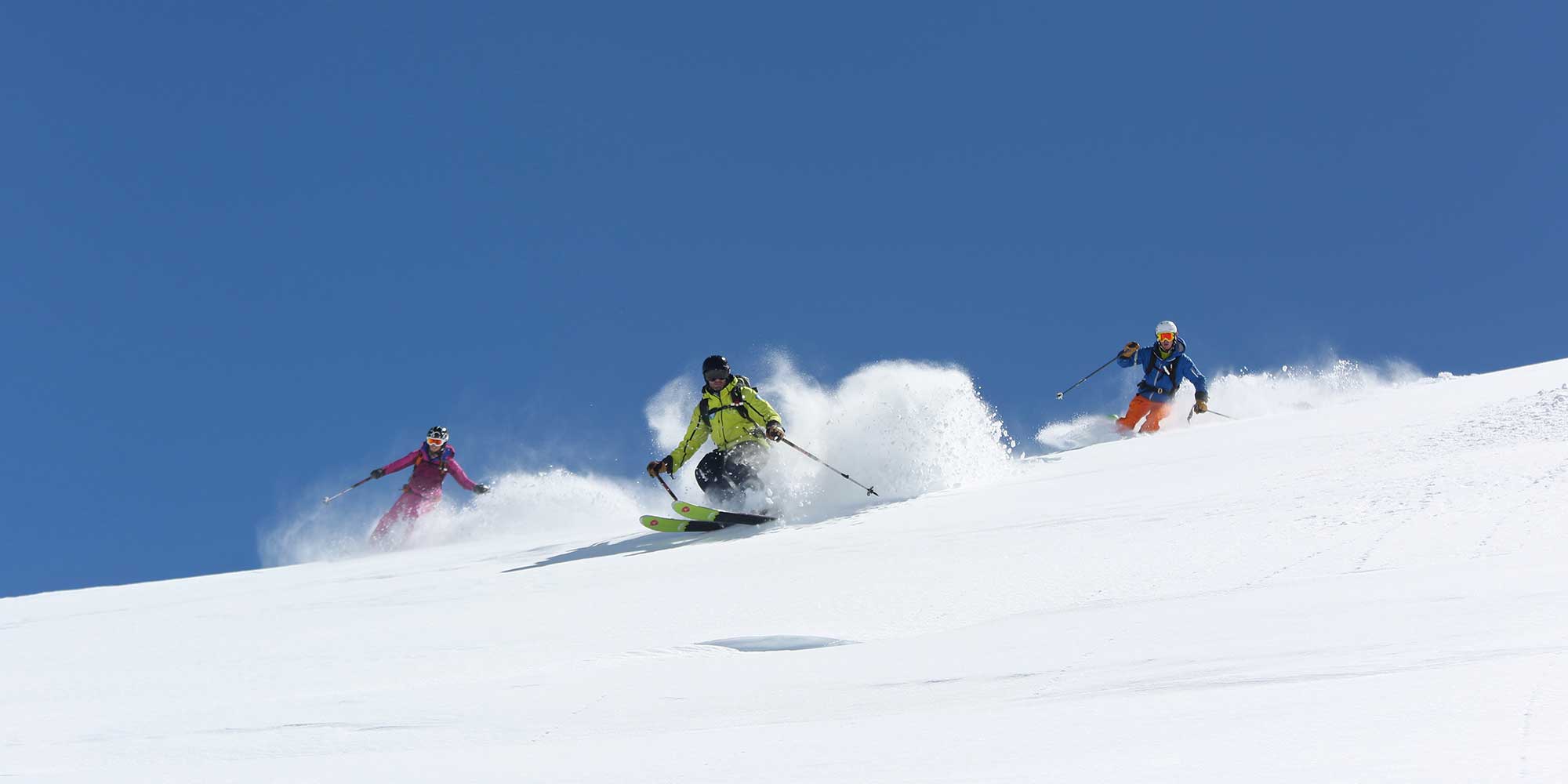 Sorties de ski en hors-piste avec accompagnateurs spécialisés