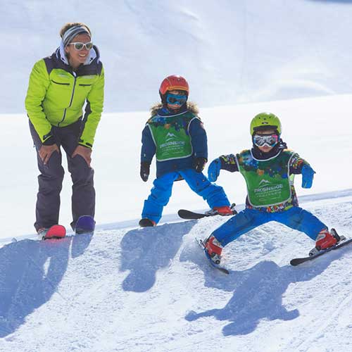 cours collectifs enfants ski snowboard