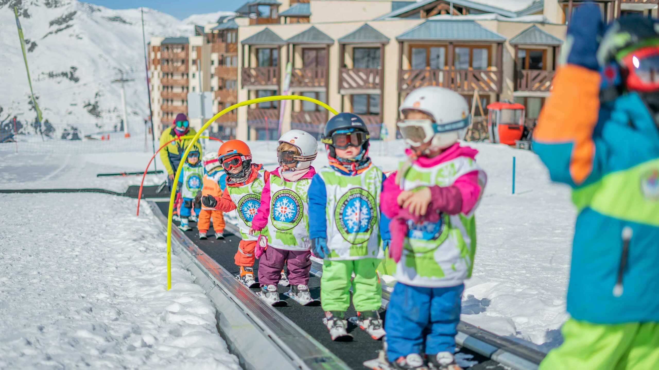 Special ski 3-4 ans petit ours