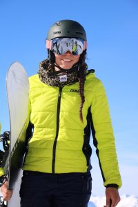 Charlotte monitrice ski