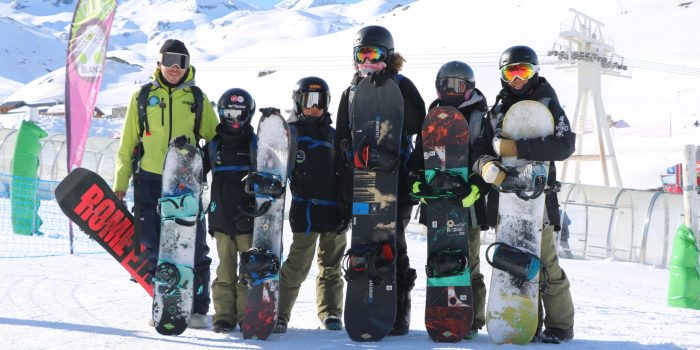 cours freeride snowboard enfant station