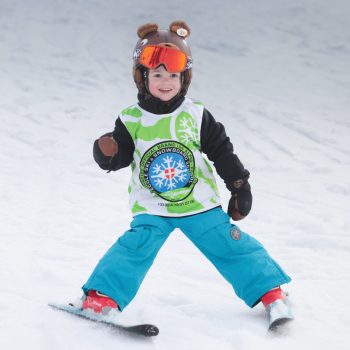chasse neige enfant cours ski